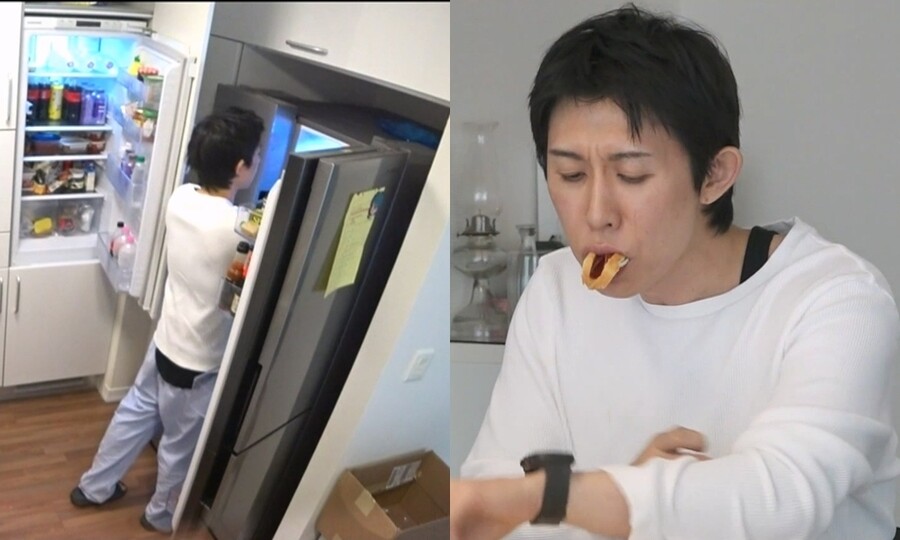 코드 쿤스트, 14kg 쪘다더니 이유 있었다…냉장고 2개 '포착'('나혼산')