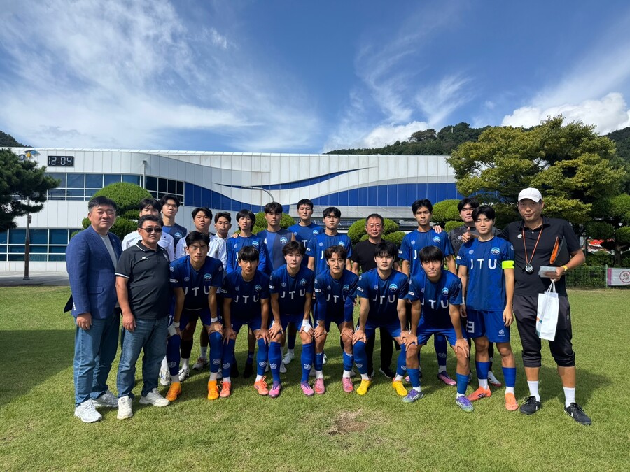 [전국체전] 도깨비팀? 실력이다! 제주관광대, 첫 전국체전서 4-0 쾌승