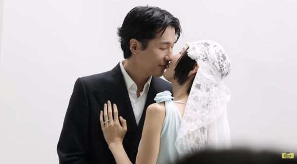 "나와 아이들에게 보여준 사랑 거룩했다" 김나영,♥마이큐와 결혼식 공개('노필터TV')