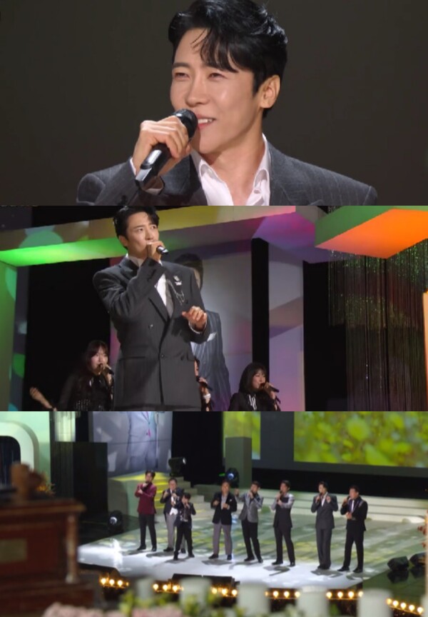 에녹, '가요무대' 화려한 데뷔전…'나야 나'로 헌정 무대