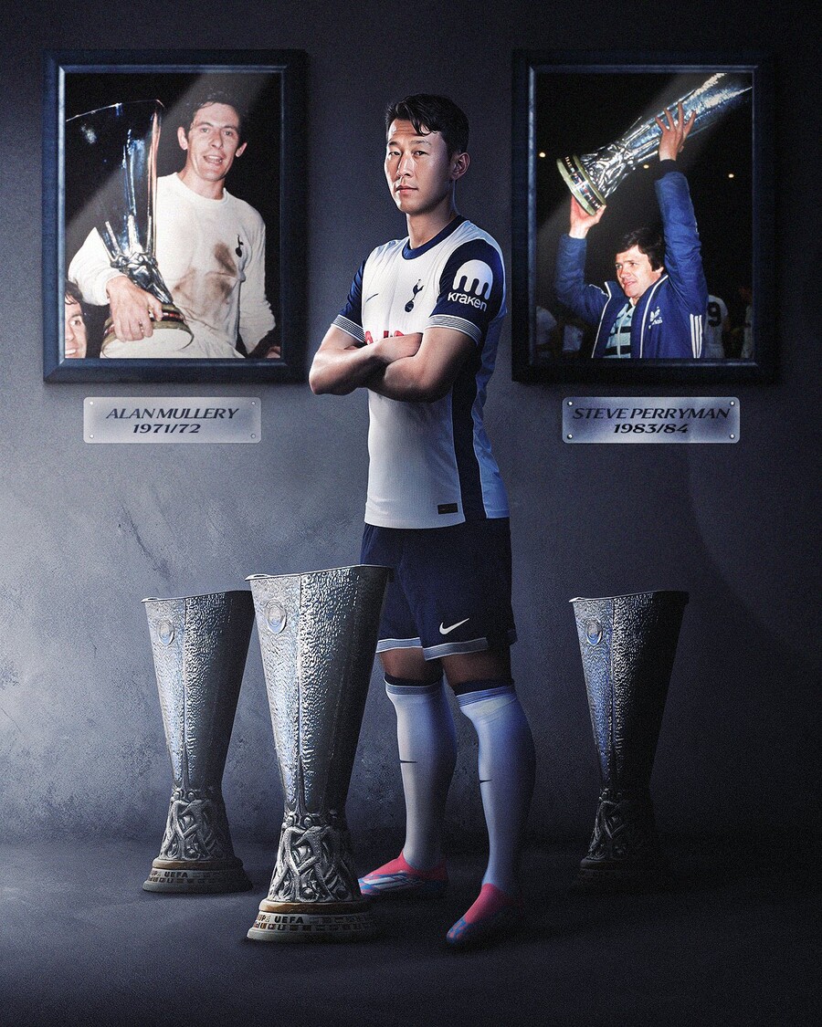▲ 손흥민은 이미 미국 메이저리그사커(MLS) LAFC로 이적했지만, 그의 이름은 여전히 토트넘 팬들의 입에서 가장 자주 오르내리고 있다. 그가 남긴 기록과 정신은 지금도 북런던 구단의 중심에 남아 있다. ⓒ 토트넘 홋스퍼