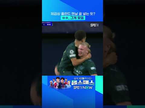 12G 연속 득점 신고한 홀란드 #shorts