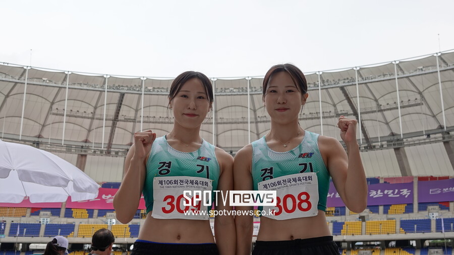 [전국체전] 트윈스피드, 김다은 김소은 자매 "우린 동반자! 韓신기록 도전 "