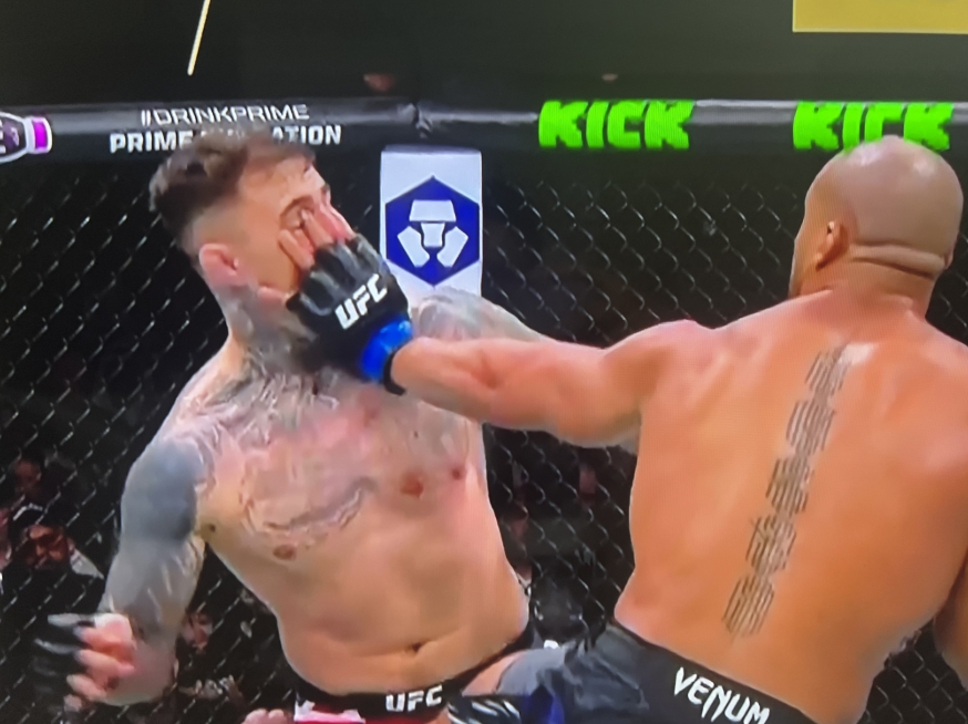 '눈 찌르기 때문에' 아스피날 UFC 타이틀 지켰다…충격의 무효 선언