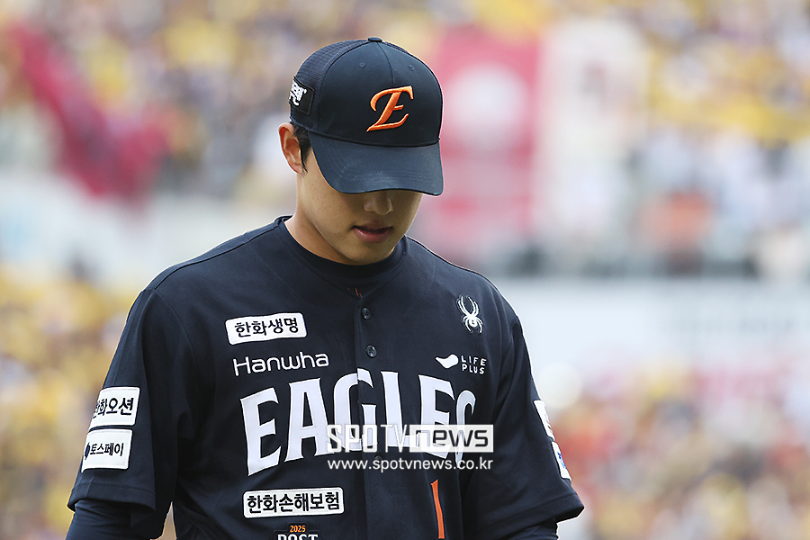 [포토S] 문동주, '아쉽다'
