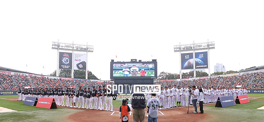 [포토S] '한국시리즈 개막합니다'