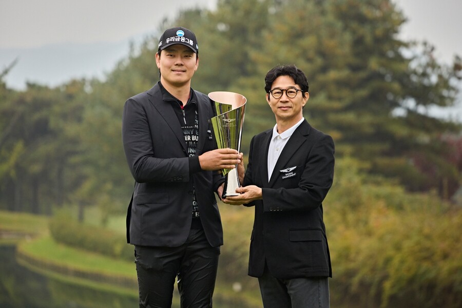 이정환, KPGA 투어·DP 월드투어 ‘2025 제네시스 챔피언십’ 우승…상금·GV80·DP 월드투어 시드 획득