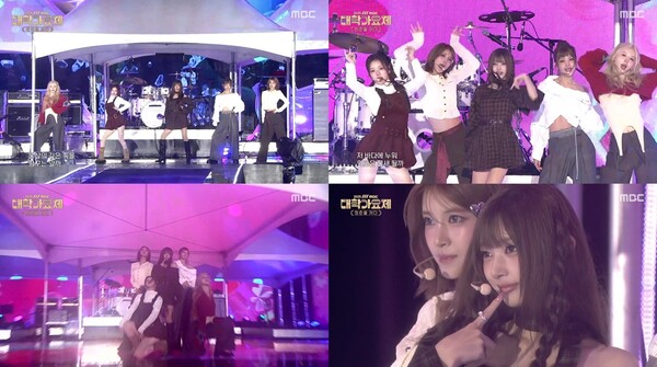 힛지스, '대학가요제' 물들인 청춘 에너지…'바다에 누워'·'해피' 스페셜 무대