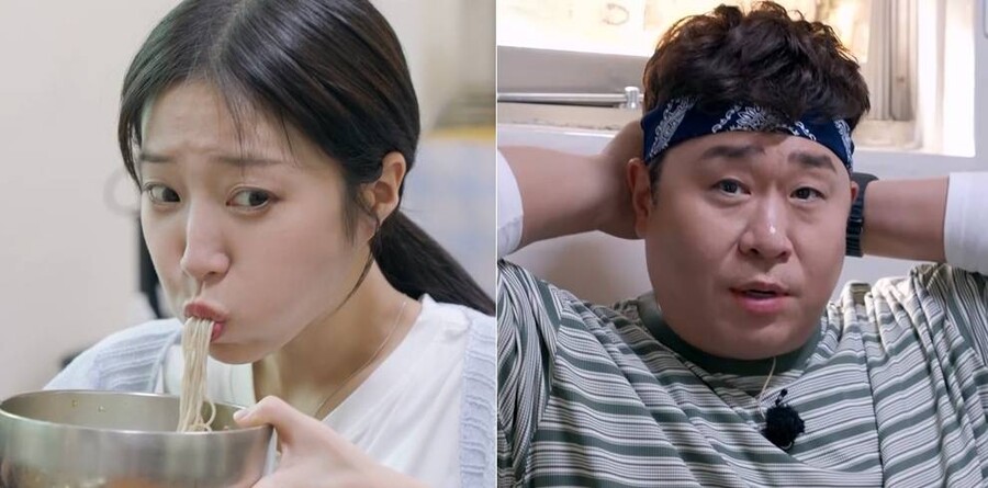 쯔양 vs 문세윤, 자존심 건 먹방 대결…'어튈라' 제작진도 초긴장