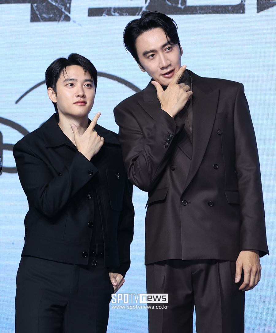 [포토S] 도경수-이광수, '작품에서 만났어요'