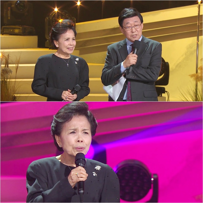 '84세' 이미자, 40주년 '가요무대' 섰다…'86세' 김동건과 티키타카