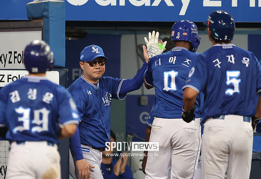 '덕장' 박진만 감독의 소통 비결? "선수들과 서로 마음 터놓은 덕분…우승 도전하겠다"
