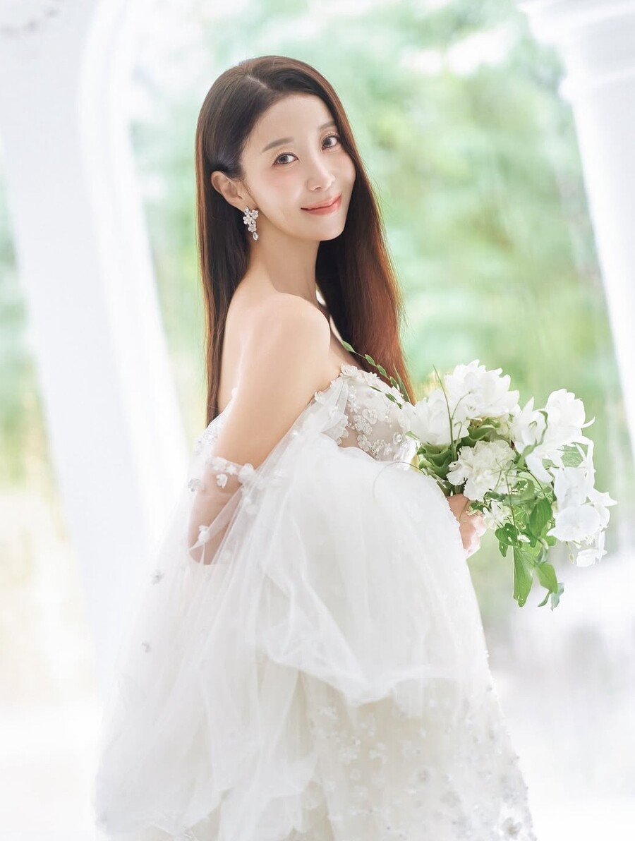 원진서 "♥윤정수, 한없이 다정하고 든든…소소한 행복 나누는 가정 만들 것"