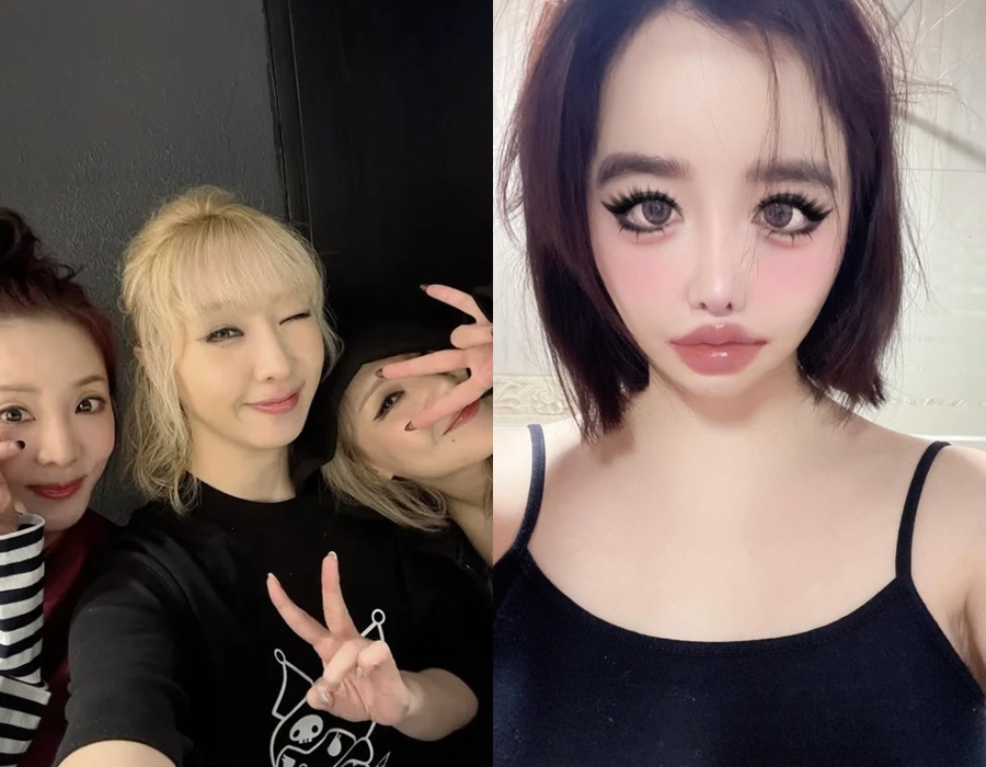"진짜 괜찮다"는 박봄…산다라박, 투애니원 쓰리샷에 "함께하는 시간 소중해"