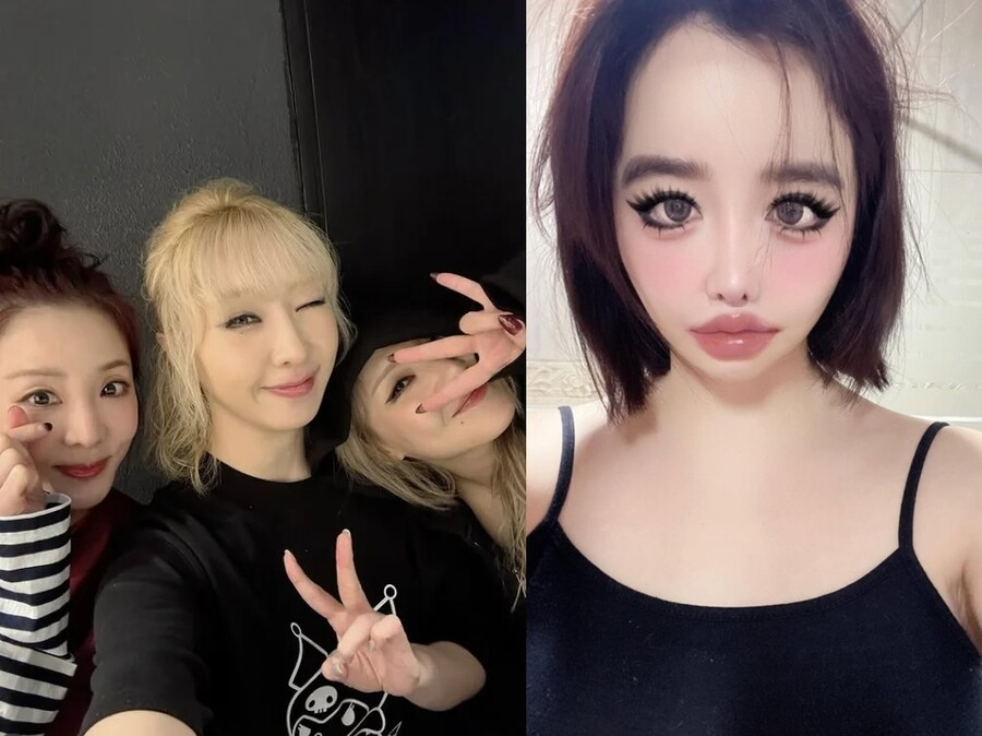 ▲  출처|산다라박 인스타그램, 박봄 인스타그램