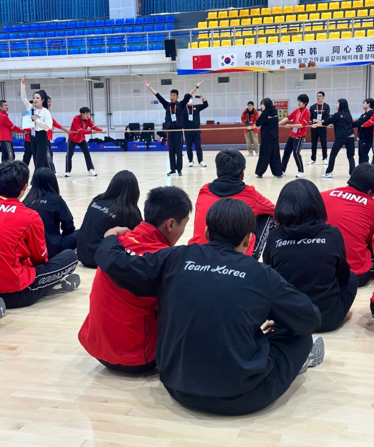 제18회 한중청소년스포츠교류 파견행사 사진 ⓒ대한체육회