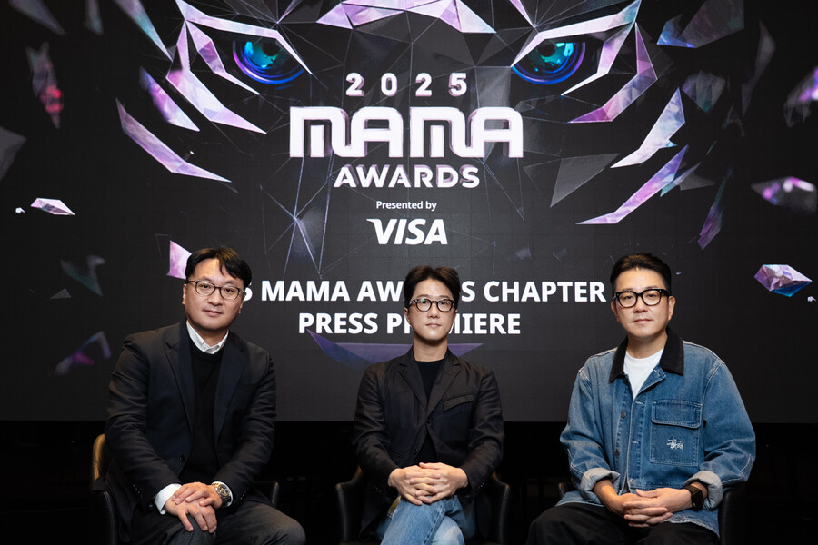 ▲ 박찬욱 마두식 이영주 PD(왼쪽부터). 제공| CJ ENM