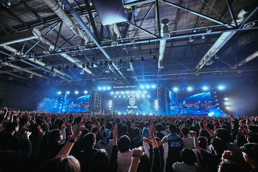 범프 오브 치킨·이키모노가카리·스파이에어…'원더리벳 2025' 4만 명 열광
