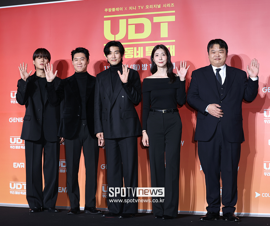 ▲ 이정하 진선규 윤계상 김지현 고규필 ⓒ곽혜미 기자
