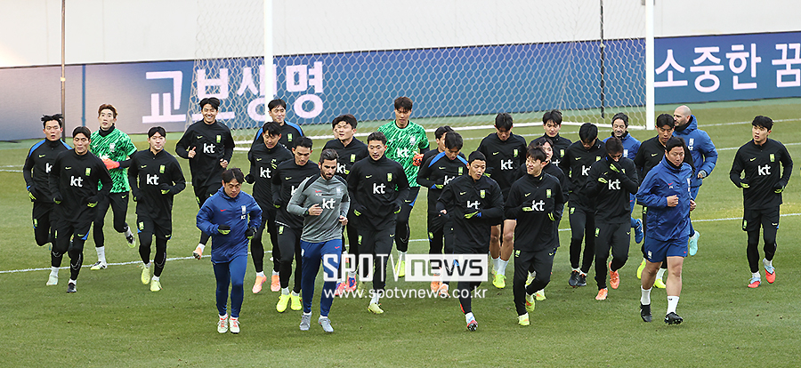 [포토S] 가나전 앞둔 축구대표팀