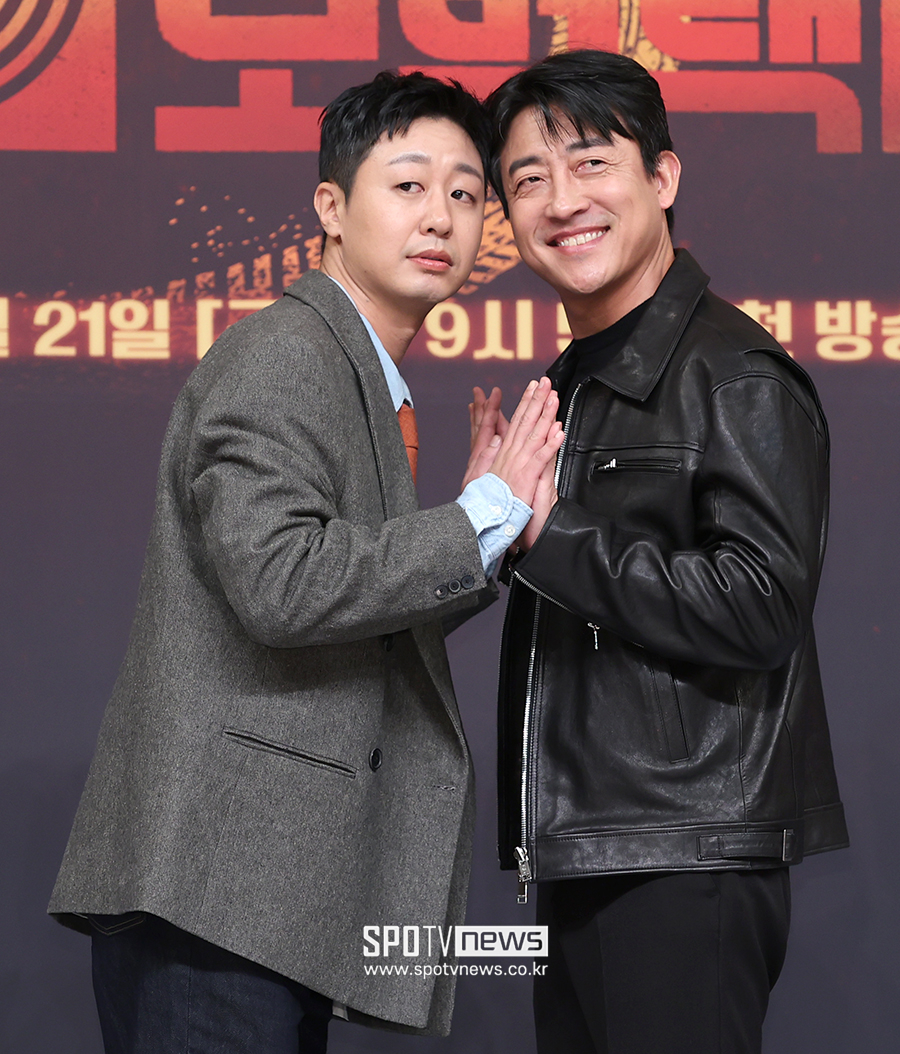 [포토S] 배유람-장혁진, '남다른 포즈'