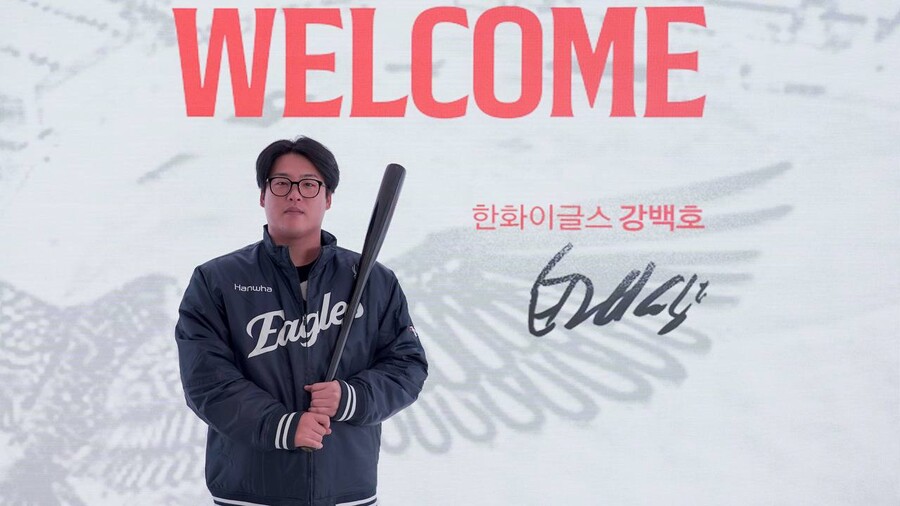 ▲ 강백호 ⓒ한화 이글스