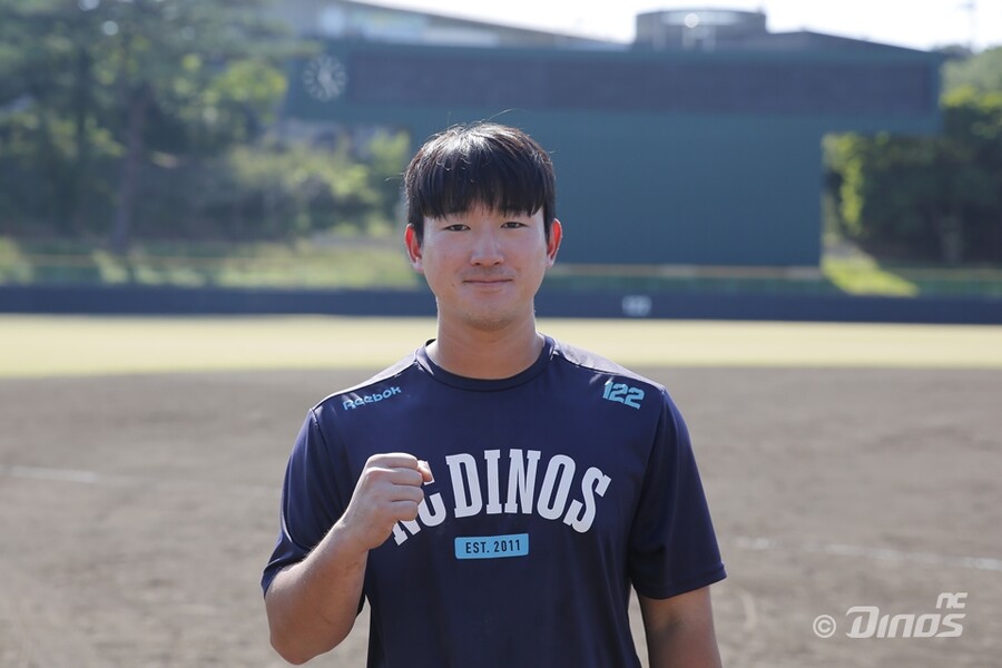 ▲ NC 마무리 캠프 야수 파트  MVP 이한. ⓒ NC 다이노스