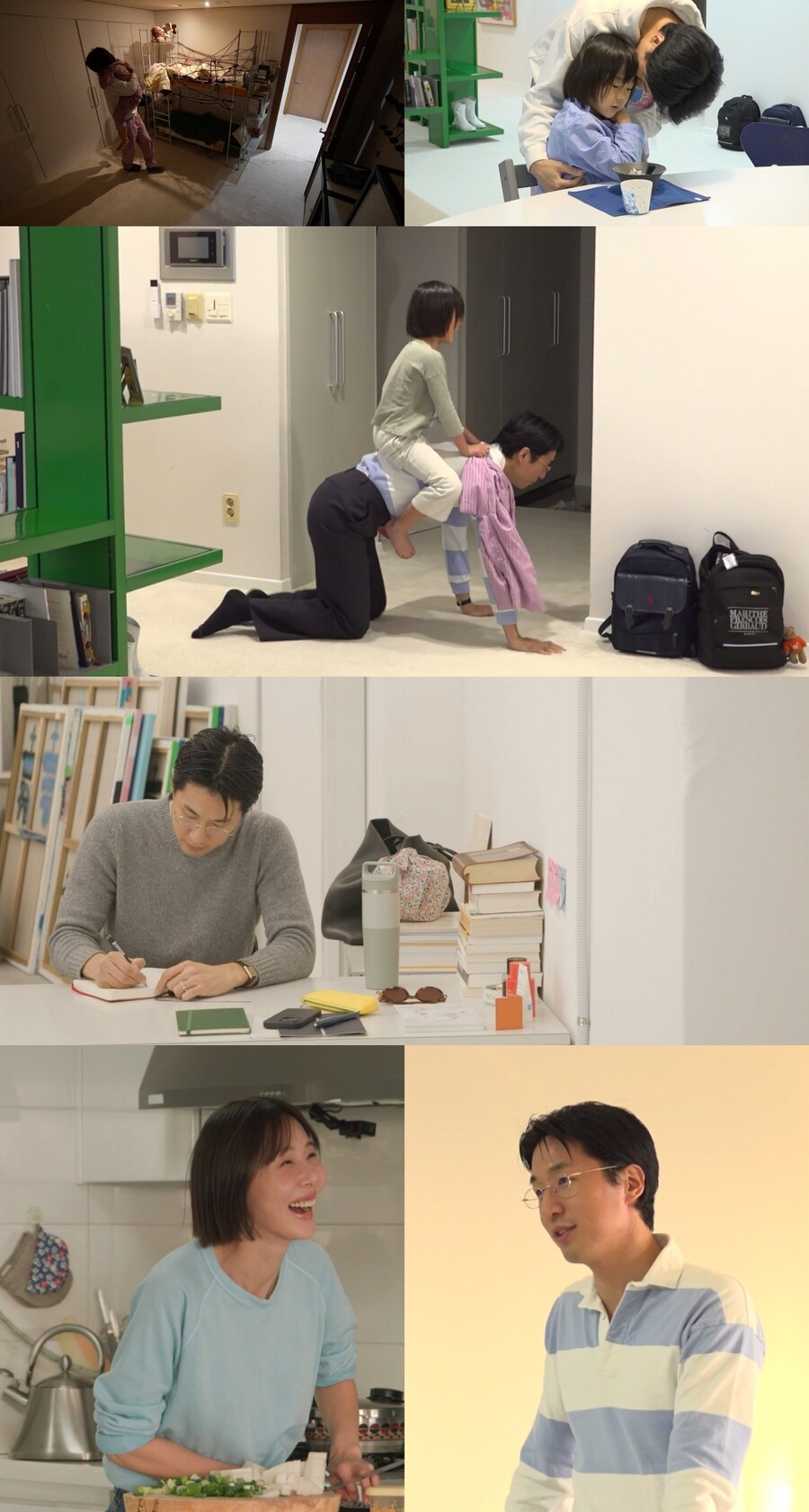 김나영♥마이큐, 신혼집 최초 공개…子도 아빠 인정 "미술계의 션"('전참시')