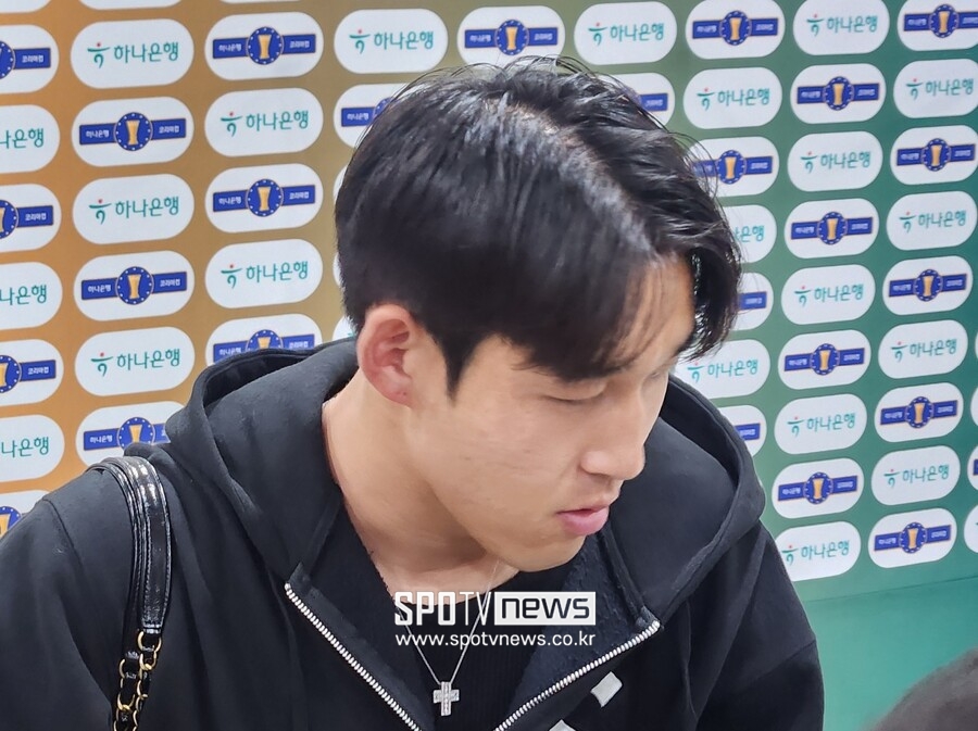 [SPO 현장] '전북과 계약 만료 임박' 송민규 "나도 내 미래 궁금, 쉽지 않겠지만 해외 진출이 우선"
