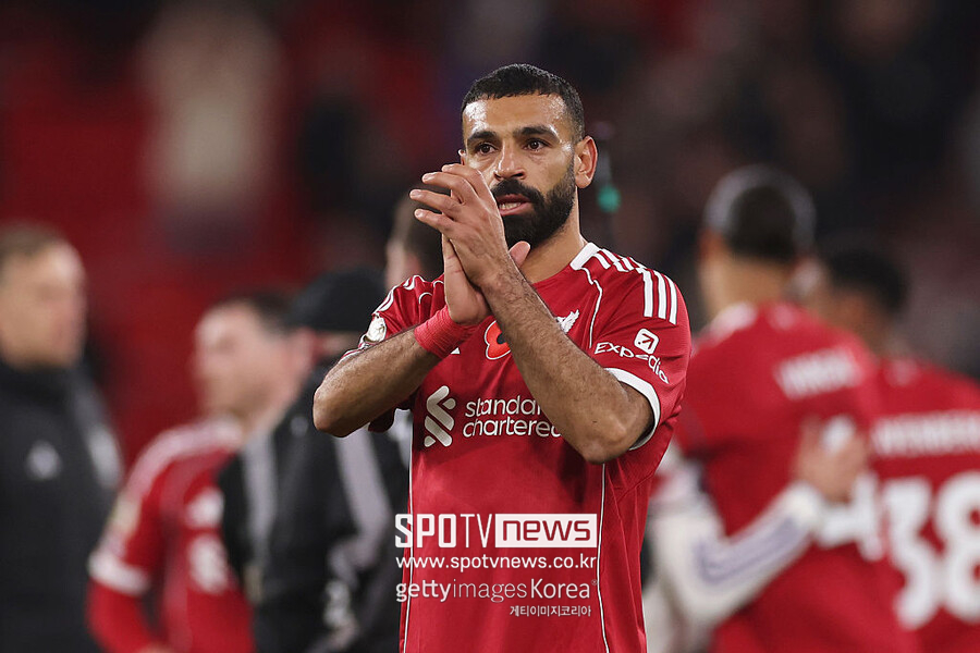 ▲ 모하메드 살라가 겨울 혹은 내년 여름 리버풀과 작별하게 될까. 리버풀과 사이가 틀어졌고, 떠날 수도 있다는 암시를 공개적으로 말했다.