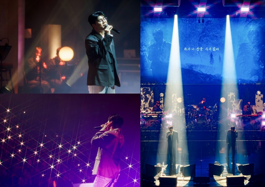 '2F' 신용재X김원주, 4년 만에 단독 콘서트…압도적 보컬로 '명품 시너지'