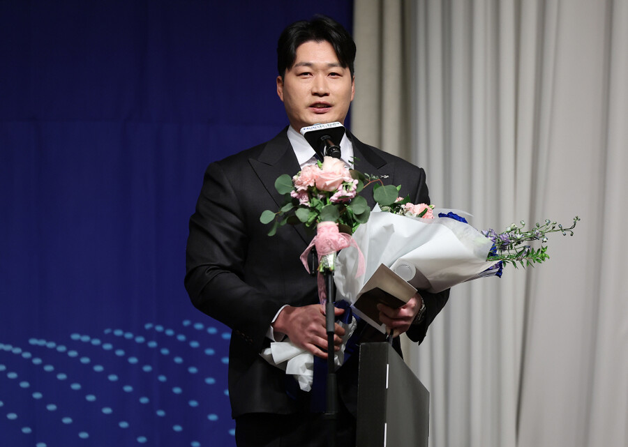 오승환, 일구대상 수상 21년 프로 생활 피날레 "한국야구 발전에 기여하겠다"