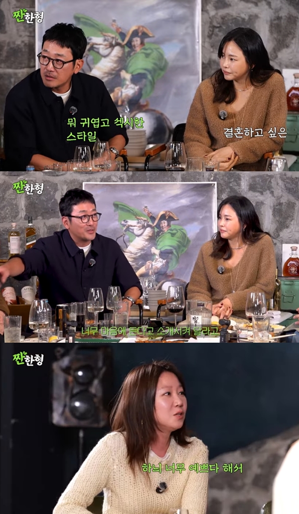 하정우 "이상형=이하늬..10년 전 소개시켜 달라고 부탁도 했다"('짠한형')