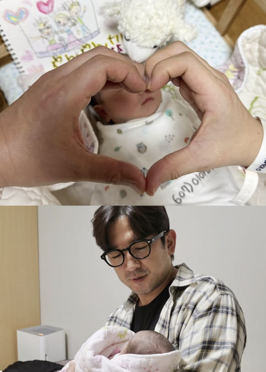 이민우, '46세'에 얻은 딸 최초 공개 "와이프 고맙고 존경, 가장으로 최선 다할 것"