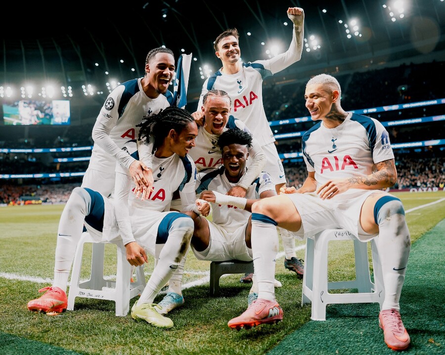 [UCL REVIEW] '흥민이형 안심해요!' 토트넘 '韓 레전드' 방문하자 펄펄…프라하에 3-0 완승→'SON 후계자' UCL 첫 골+8위 진입 파란불