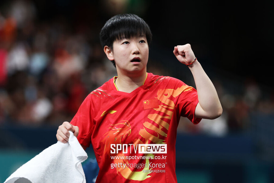 ▲ 세계랭킹 1위 중국의 쑨잉사