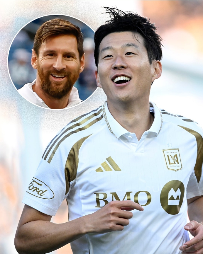 "메시 시대 끝낸다" 손흥민의 '9단어 경고'에 MLS 술렁…"전설적인 선전포고" 美매체 '손메 대전' 본격화에 기대감 폭발
