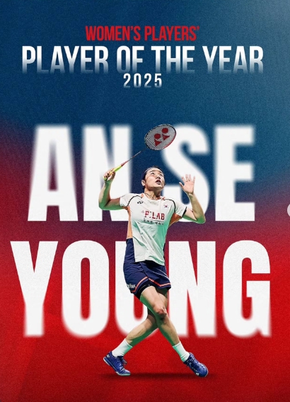 안세영 'MVP 소감'도 화제…"믿어줘서 고마워요" GOAT 반열 공식 진입!→BWF 올해의 선수 3연패 쾌거 "협회·선수 모두 사로잡았다"