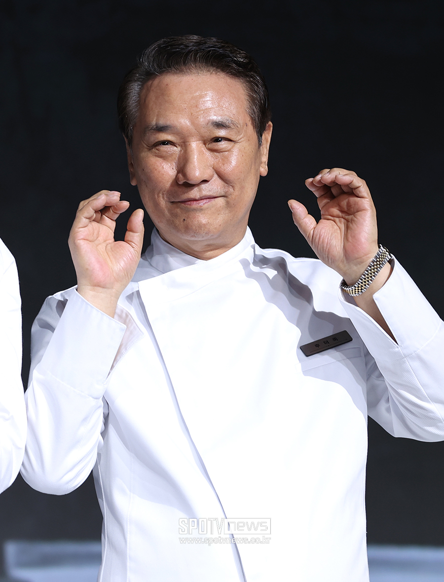 [포토S] 후덕죽 셰프, '만두 아니고 볼하트'