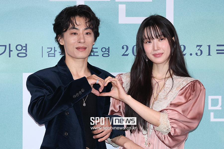 [포토S] 구교환-문가영, '멜로 연기 기대하세요'