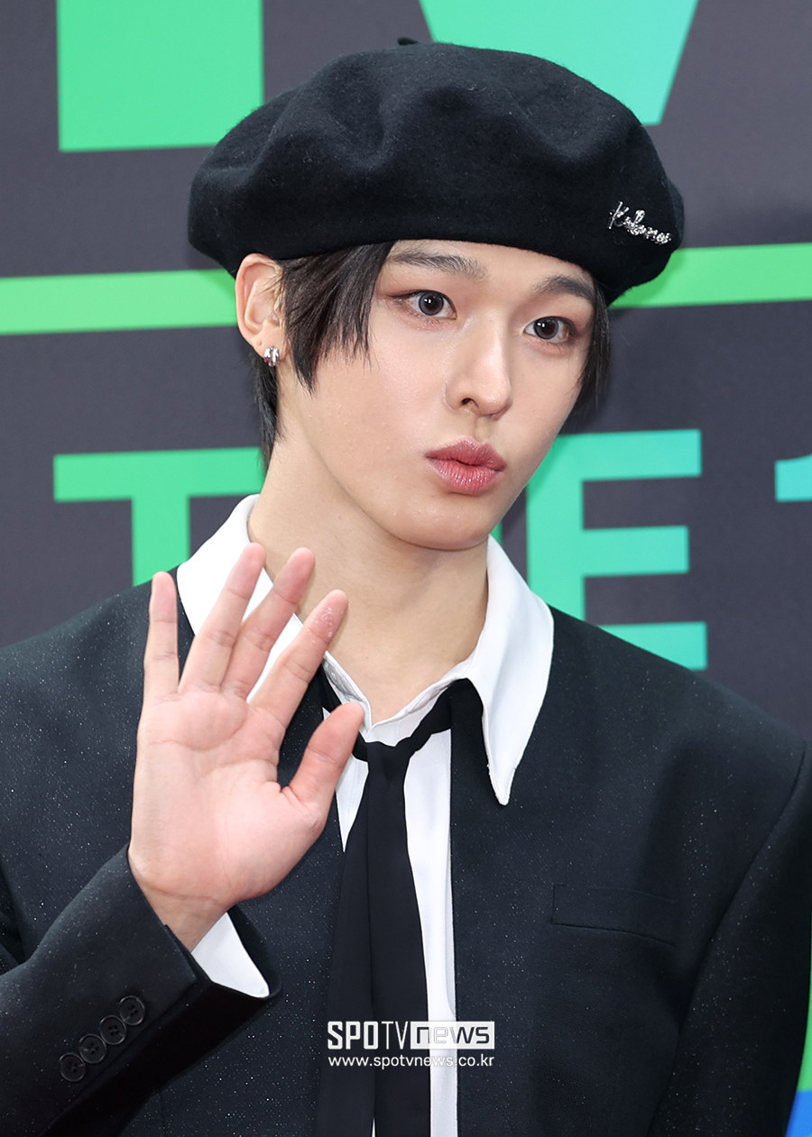 [포토S] NCT 위시 리쿠, '잘생겼네'