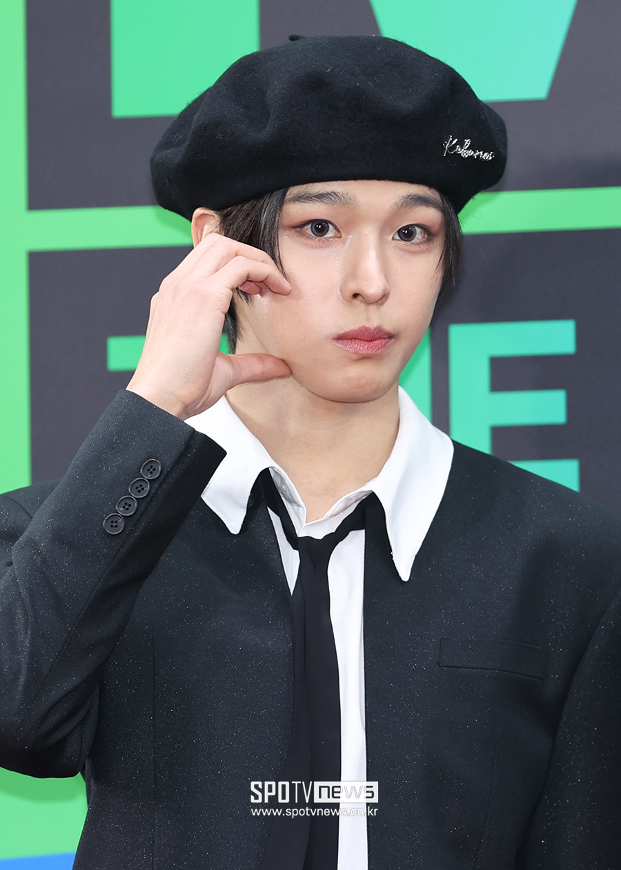 [포토S] NCT 위시 리쿠, 귀여운 볼하트