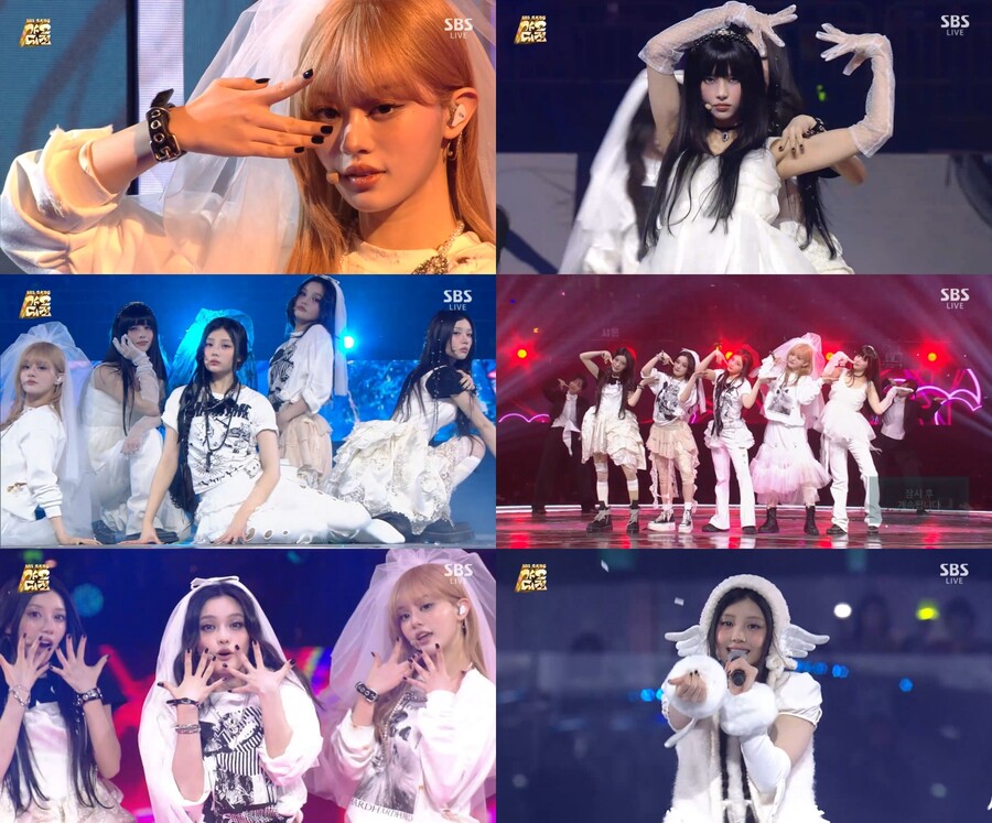 아일릿, '가요대전'서 '유령 신부' 변신…연말 감성 가득