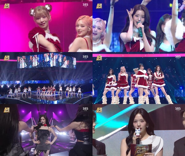 아이브, '가요대전' 수놓은 3색 활약…MC 안유진·'막강즈' 이서·완전체 무대까지