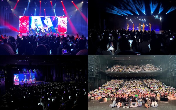 '1월 컴백' 휘브, 日 팬 콘서트 전 회차 매진 속 대성황…글로벌 인기 증명