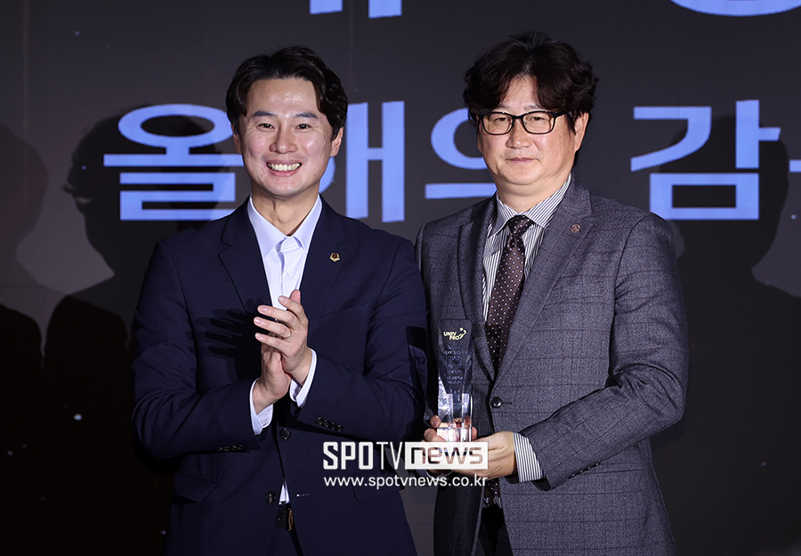 [포토S] 단국대 박종관 감독, '올해의 감독'