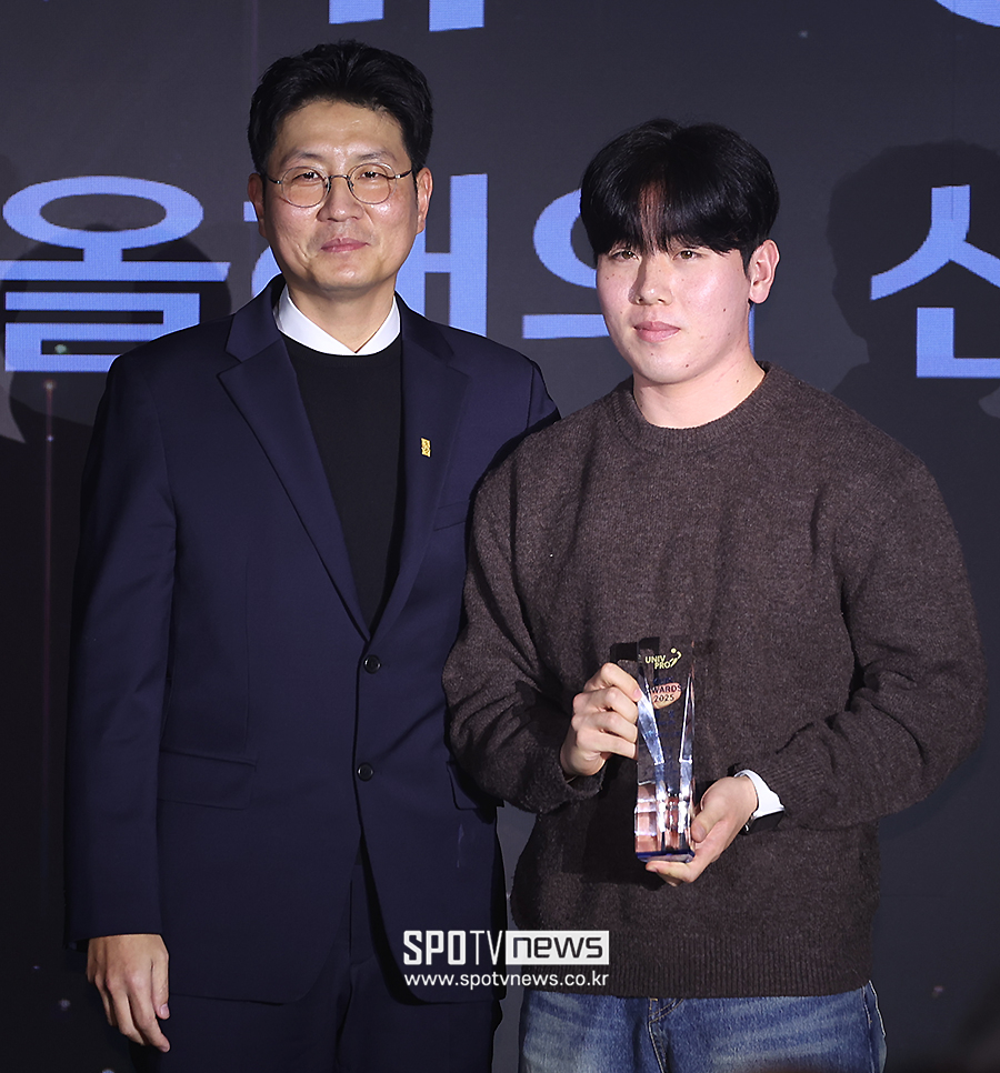 [포토S] 단국대 고경록, '올해의 선수'