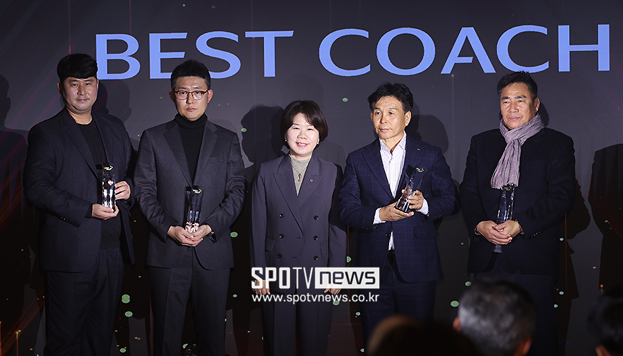 [포토S] '베스트 코치상의 주인공'