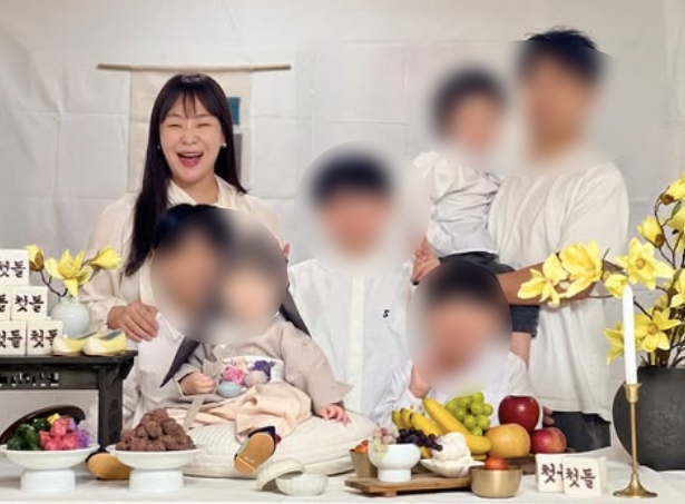 "집에서 소박하게" 정주리, 다섯째 子 돌잔치 공개..확 다른 행보에 응원↑