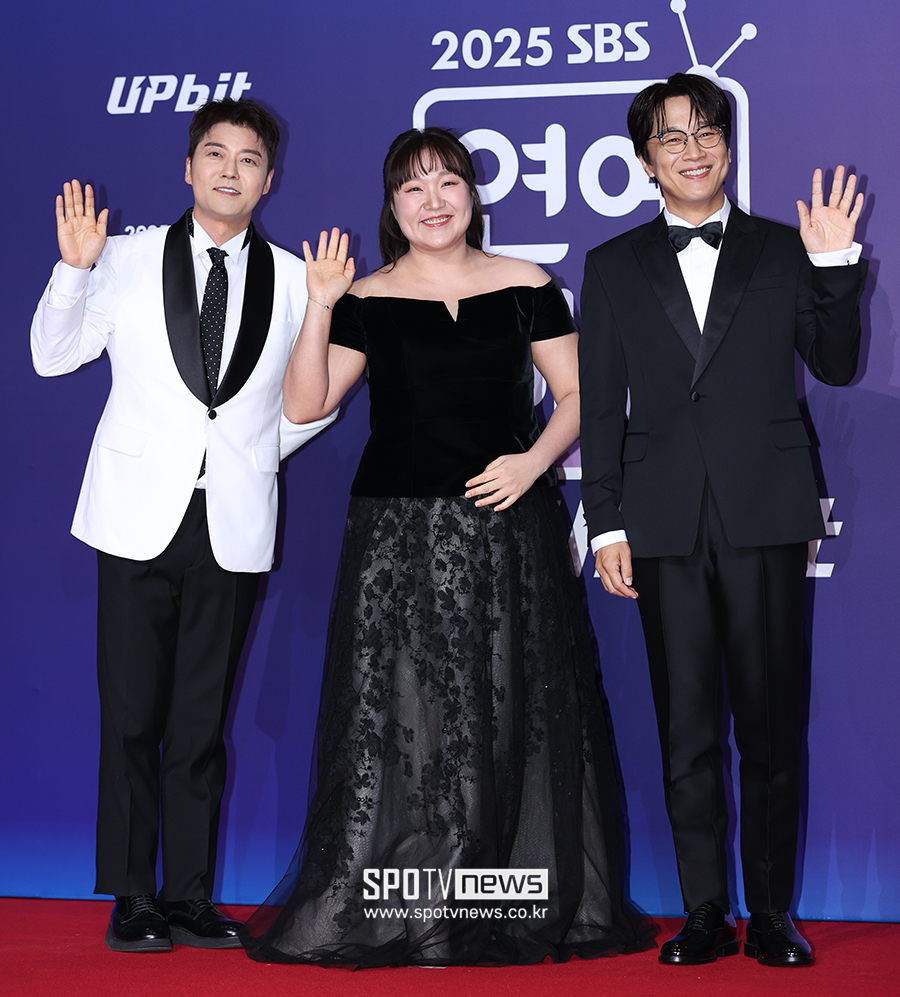 [포토S] 전현무-이수지-차태현, 'SBS 연예대상 MC'